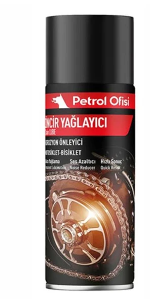 Petrol Ofisi Motosiklet Zincir Bakım Paketi Fırça Temizleyici Yağlayıcı - Resim 5