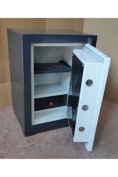 SUR  ÇELİK PARA KASALARI Yangına Dayanıklı 54 Cm Para Kasası Antrasit 90 KG - Resim 4