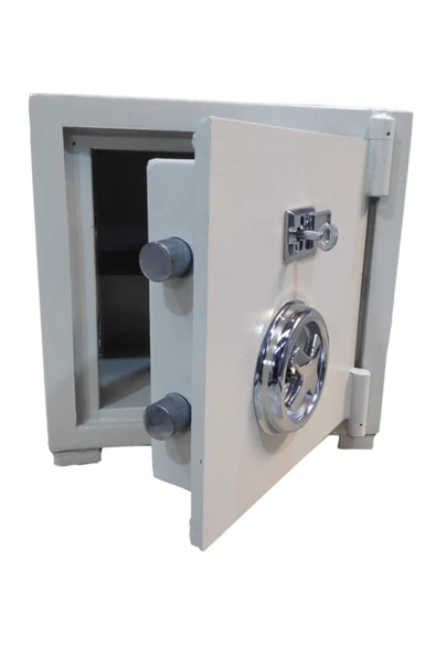 SUR ÇELİK PARA KASALARI 40 Cm 58 Kg Şifreli Krem ürün görseli