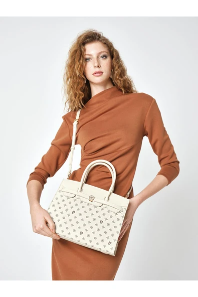 Pierre Cardin Kadın Çantası Bej 05pc25y10318-Mn - Resim 3