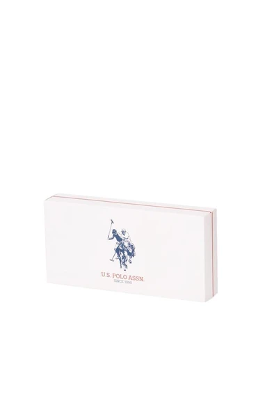 U.S. Polo Assn. Kadın Cüzdanı Lacivert-Beyaz-Kırmızı Usc25367 - Resim 2