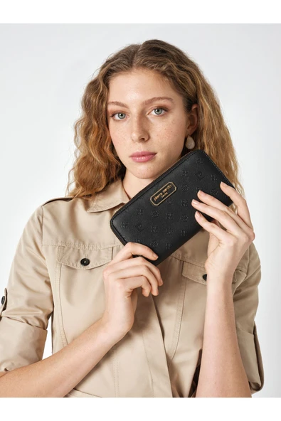 Pierre Cardin Kadın Cüzdan Siyah 06pc25y601-P S - Resim 4