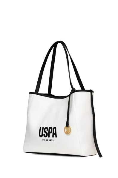 U.S. Polo Assn. Kadın Omuz Çanta Beyaz Us25312 - Resim 5
