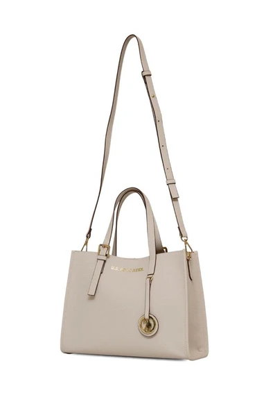 U.S. Polo Assn. Çapraz Askılı Kadın Çanta Taş Us25252 - Resim 3