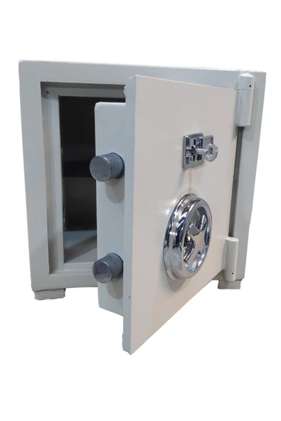 SUR ÇELİK PARA KASALARI Yangına Dayanıklı 40 cm Çelik Para Kasası Krem ürün görseli