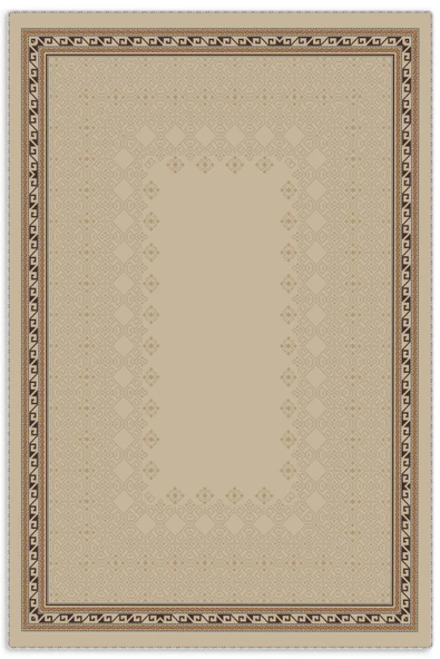 Pastel Home Etnik Bej Şönil Halı Kilim Yolluk Kaymaz Yıkanabilir Salon Mutfak Oturma Odası Koridor Yatak Odası ürün görseli 1