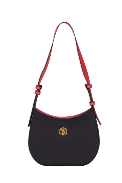 U.S. Polo Assn. Kadın Omuz Çanta Lacivert-Kırmızı Us25256 ürün görseli 1