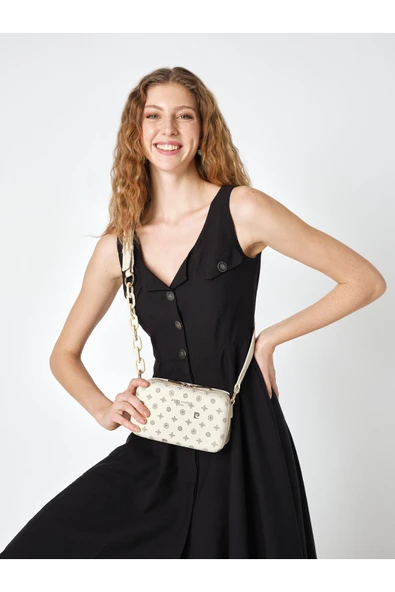 Pierre Cardin Kadın Çantası Bej 05pc25y10317-Klasa - Resim 2