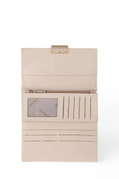 Pierre Cardin Kadın Cüzdan Bej  06pc25y614 Klsa Bj - Resim 4