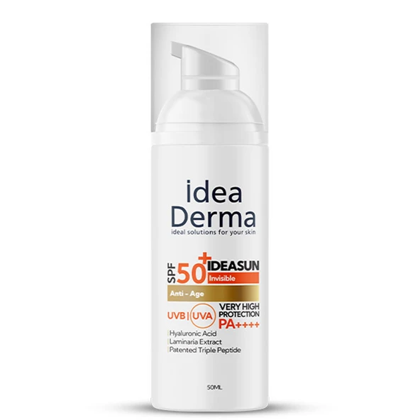 İdea Derma İdeasun Anti Age SPF50+ Yaşlanma Karşıtı Güneş Kremi 50 ml ürün görseli