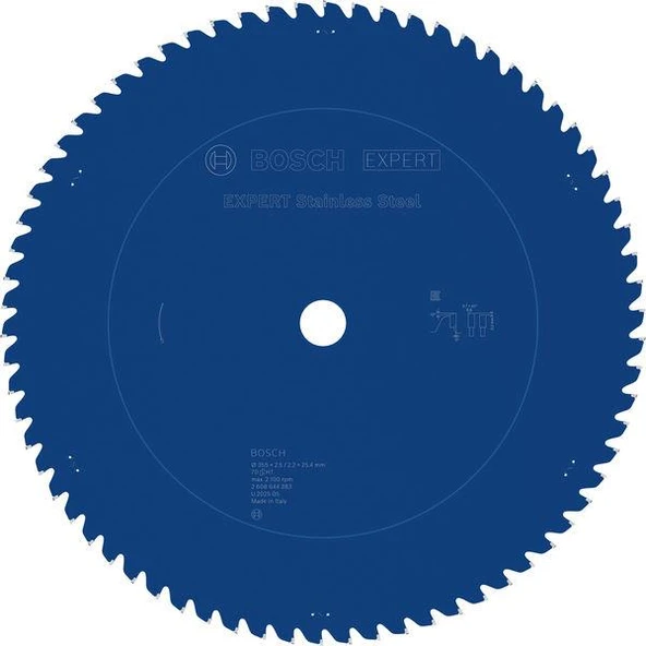 Bosch EXSST Daire Testere 355x25,4mm 70 D T - Resim 2