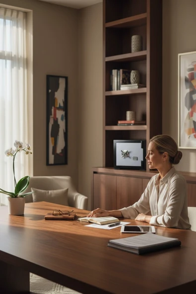 SUR  ÇELİK PARA KASALARI 40 cm DEPREME YANGINA DAYANIKLI - Resim 4