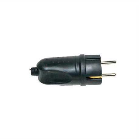 Byes Monofaze Kauçuk Düz Fiş 1x16A 220V IP44 ( 5 Adet ) - Resim 2