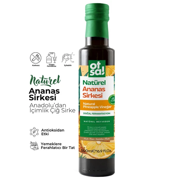 Otsa Natürel Detox Sirkesi 500 ml - Resim 2