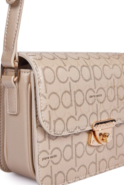 Pierre Cardin Kadın Çantası Altın 05pc25y10405-Pmn - Resim 7
