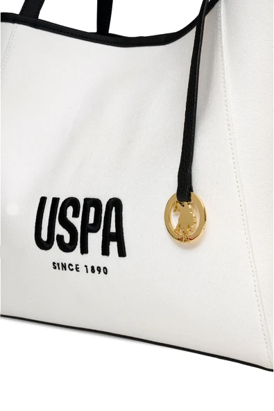 U.S. Polo Assn. Kadın Omuz Çanta Beyaz Us25312 - Resim 4
