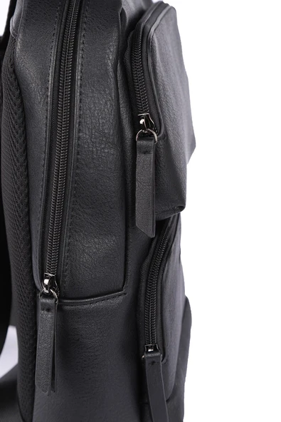 Pierre Cardin Erkek Bodybag Çantası Siyah 01Pc00108-S - Resim 4
