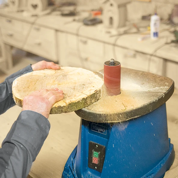 Scheppach OSM100 Salınımlı Silindir Zımpara Makinası - 5903408901 - 2