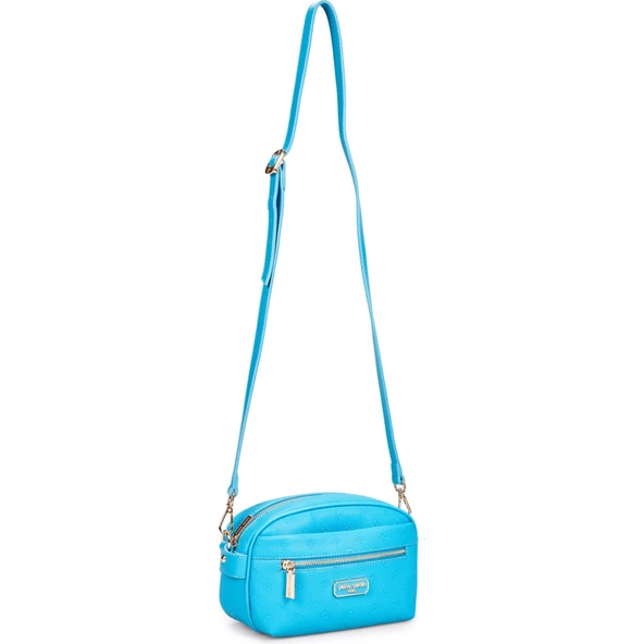 Pierre Cardin Çapraz Askılı Kadın Çantası Turkuaz 05pc25y900-Tk - Resim 3