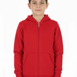 Erkek çocuk hırka 2 iplik şardonlu arkası baskılı - 7