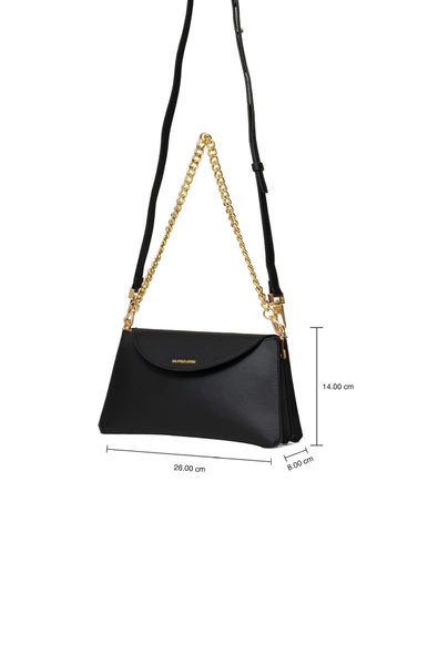 U.S. Polo Assn. Çapraz Askılı Kadın Çanta Siyah Us25118 - Resim 8