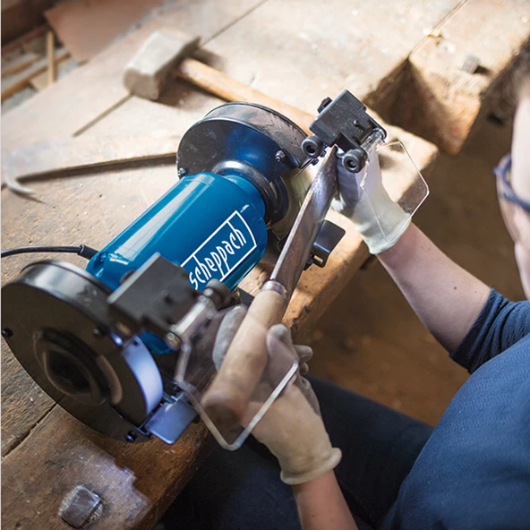 Scheppach SM150L Taş Motoru 400W  - 5903107901 - 3