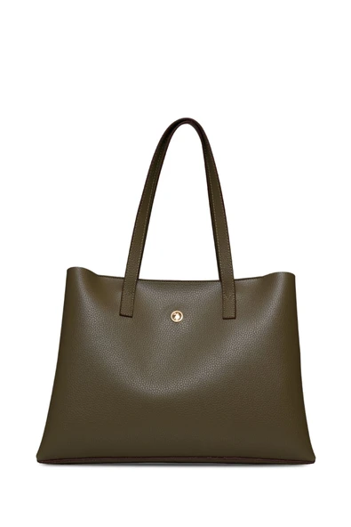 U.S. Polo Assn. Kadın Omuz Çanta Haki Us25186 ürün görseli