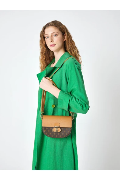 Pierre Cardin Kadın Çantası Kahve 05pc25y10304-Klasa - Resim 3