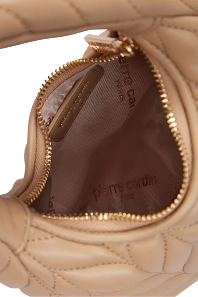 Pierre Cardin Kadın Çantası Bej 05pc25y10103-Klasa - Resim 7