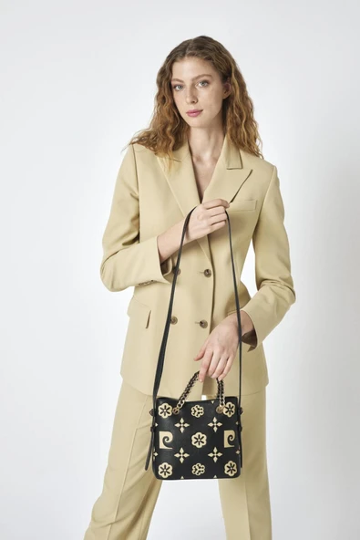 Pierre Cardin Kadın Çantası Siyah 05pc25y10503-Bmn - Resim 4