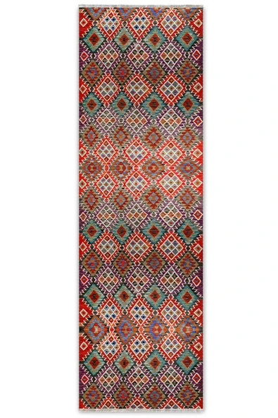 Pastel Home Renkli Anadolu Kilim Şönil Halı Yolluk Yıkanabilir Saçaklı Kaymaz Mutfak Koridor Oturma Yatak Odası - 7