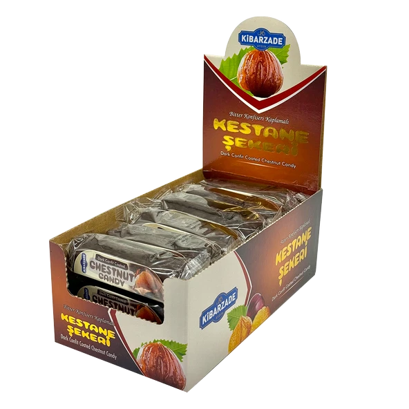 Kestane Şekeri Çikolata Kaplı 18’li Paket