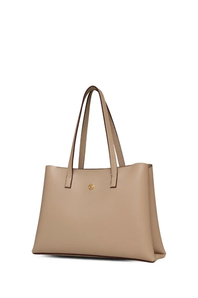 U.S. Polo Assn. Kadın Omuz Çanta Bej Us25186 - Resim 5