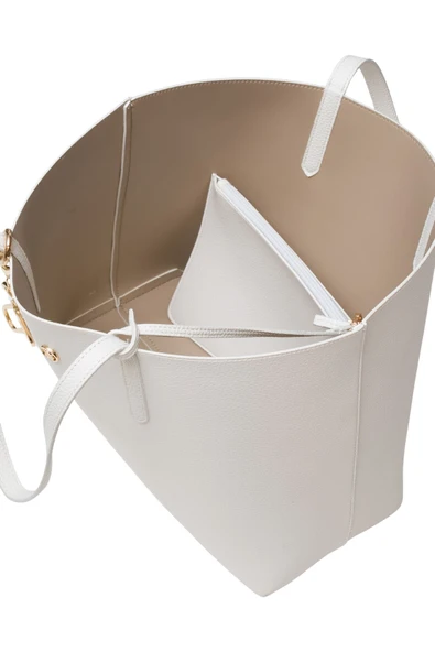 U.S. Polo Assn. Kadın Omuz Çanta Beyaz Us25197 - Resim 7