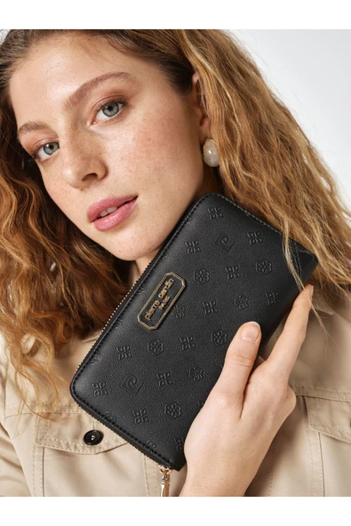 Pierre Cardin Kadın Cüzdan Siyah 06pc25y601-P S - Resim 5