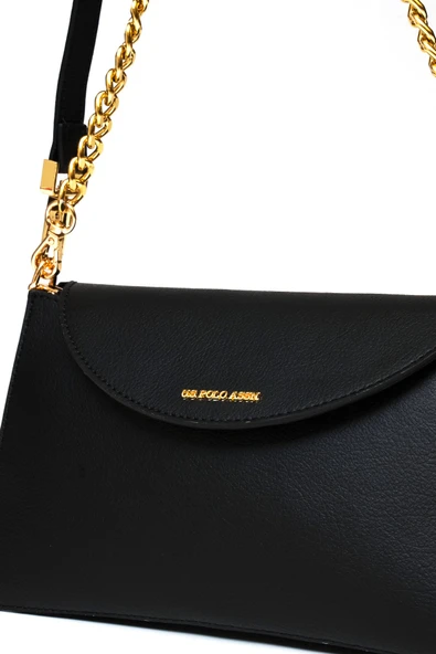 U.S. Polo Assn. Çapraz Askılı Kadın Çanta Siyah Us25118 - Resim 4