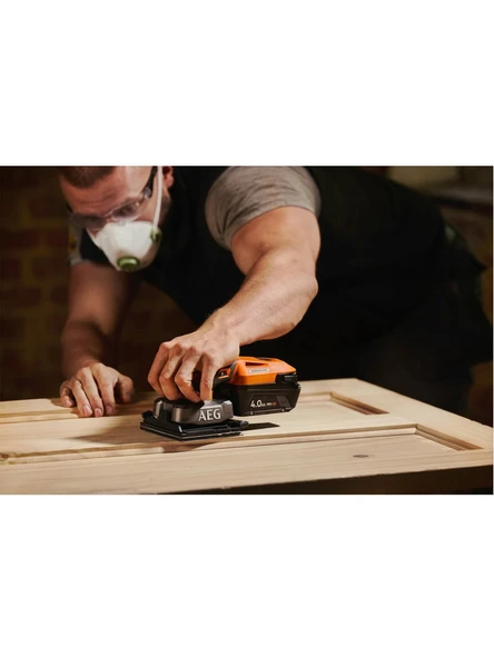 AEG BFS18SBL-14-0 Akülü Titreşim Zımpara (Akü ve Şarj Cihazı Dahil Değildir) - 4935498213 - 3