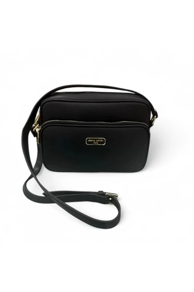 Pierre Cardin Çapraz Askılı Kadın Çantası Siyah 05pc25y902 ürün görseli 1