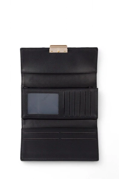 Pierre Cardin Kadın Cüzdan Siyah 06pc25y614 Klsa S - Resim 4
