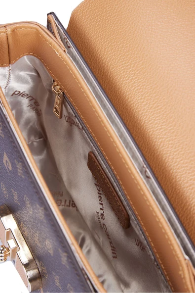 Pierre Cardin Kadın Çantası Kahve 05pc25y10304-Klasa - Resim 7