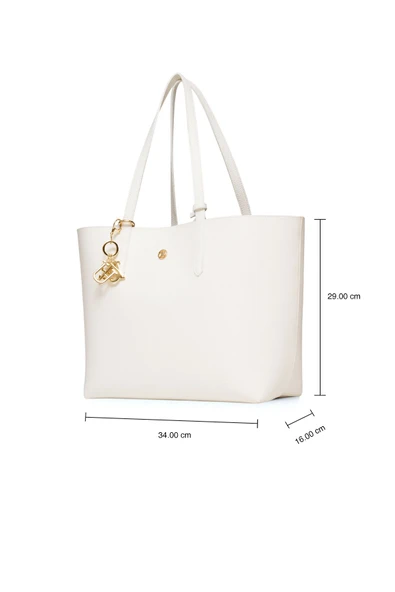 U.S. Polo Assn. Kadın Omuz Çanta Beyaz Us25197 - Resim 8