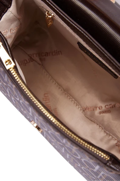 Pierre Cardin Kadın Çantası Kahve 05pc25y10402-Pmn - Resim 8