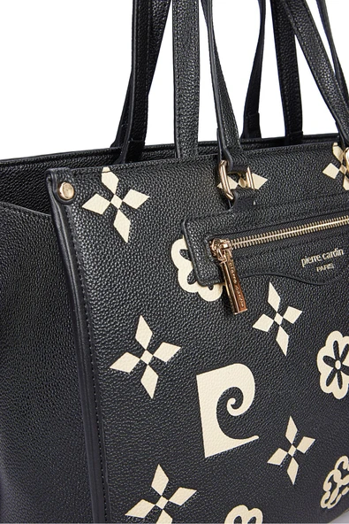 Pierre Cardin Kadın Çantası Siyah 05pc25y10506-Bmn - Resim 6