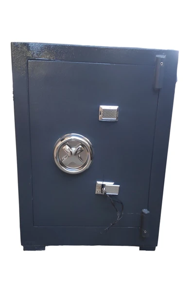 SUR  ÇELİK PARA KASALARI Yangına Dayanıklı 65 Cm 100  KG Para Kasası (ANTRASİT) - Resim 3