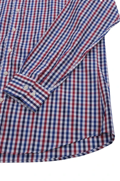 Giant Erkek Uzun Kol Kareli Gömlek - Minimalist Stil - 8