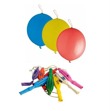 Lastikli Punc Balon - 100 Adet - Resim 3