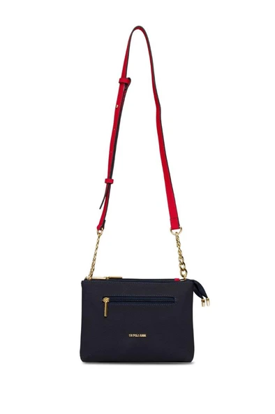 U.S. Polo Assn. Çapraz Askılı Kadın Çanta Lacivert-Kırmızı Us25253 ürün görseli
