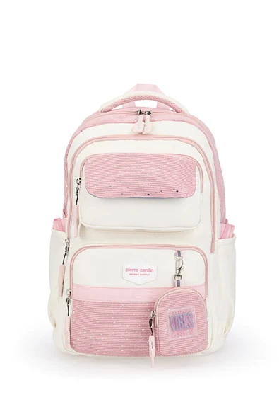 Pierre Cardin Okul Sırt Çantası Pembe 07Pc2824-P - Resim 2