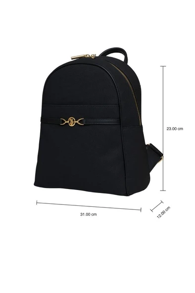 U.S. Polo Assn. Kadın Sırt Çanta Siyah Us25240 - Resim 6
