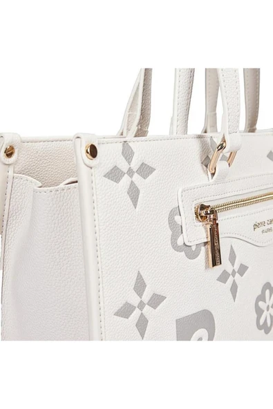 Pierre Cardin Kadın Çantası Beyaz 05pc25y10506-Bmn - Resim 3